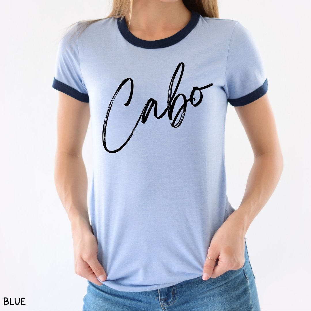 Cabo - Script - Unisex Adult Ringer