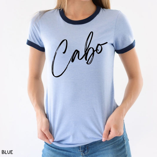 Cabo - Script - Unisex Adult Ringer