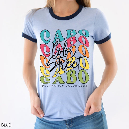 Cabo - Wavy - Unisex Adult Ringer