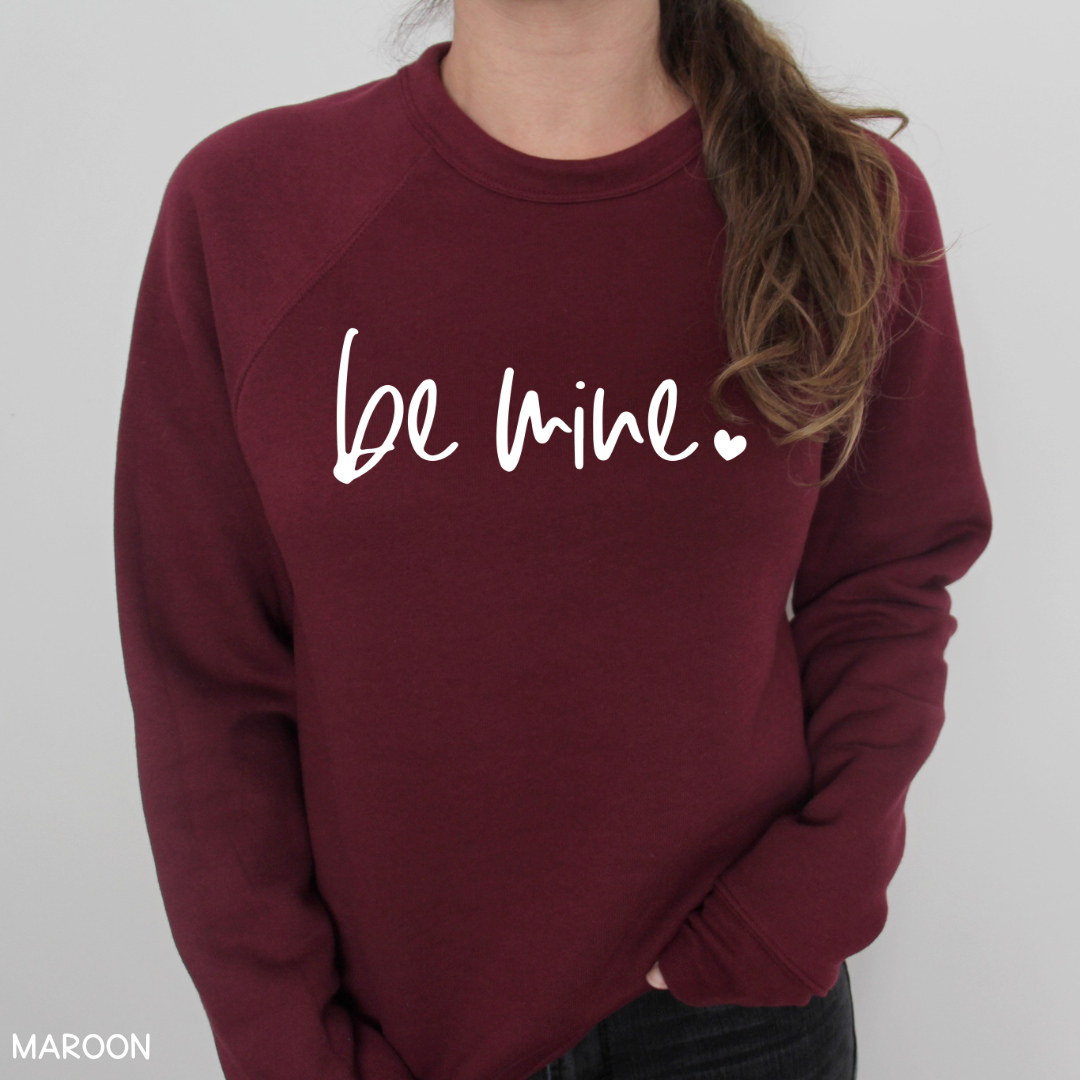 Valentines - Be Mine - Adult Unisex Sweatshirt