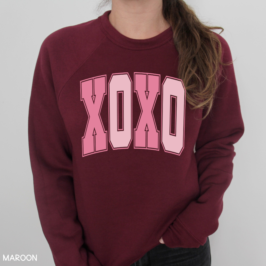 Valentines - XOXO - Adult Unisex Sweatshirt