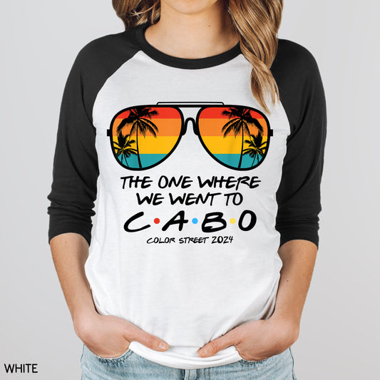 Cabo - Friends - Unisex Adult Raglan