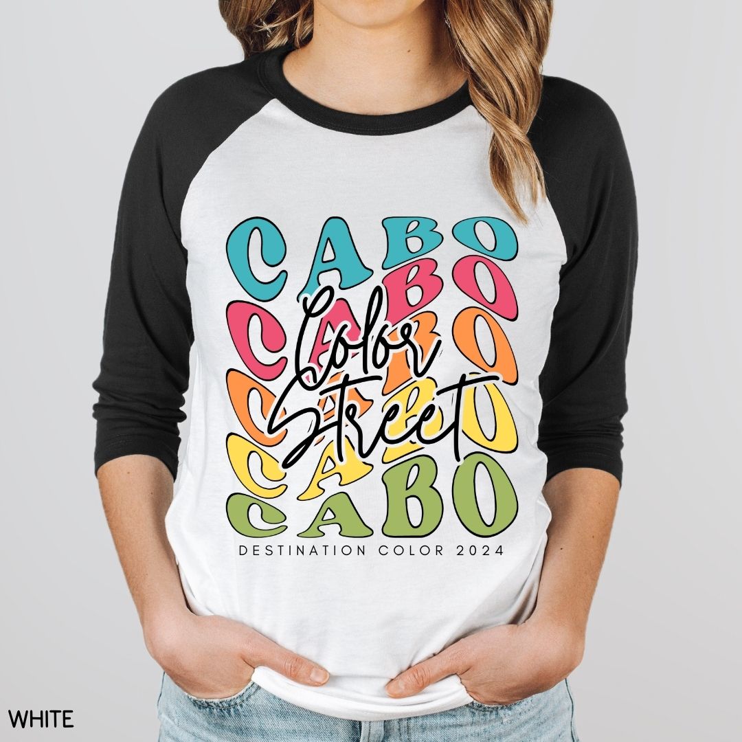 Cabo - Wavy - Unisex Adult Raglan