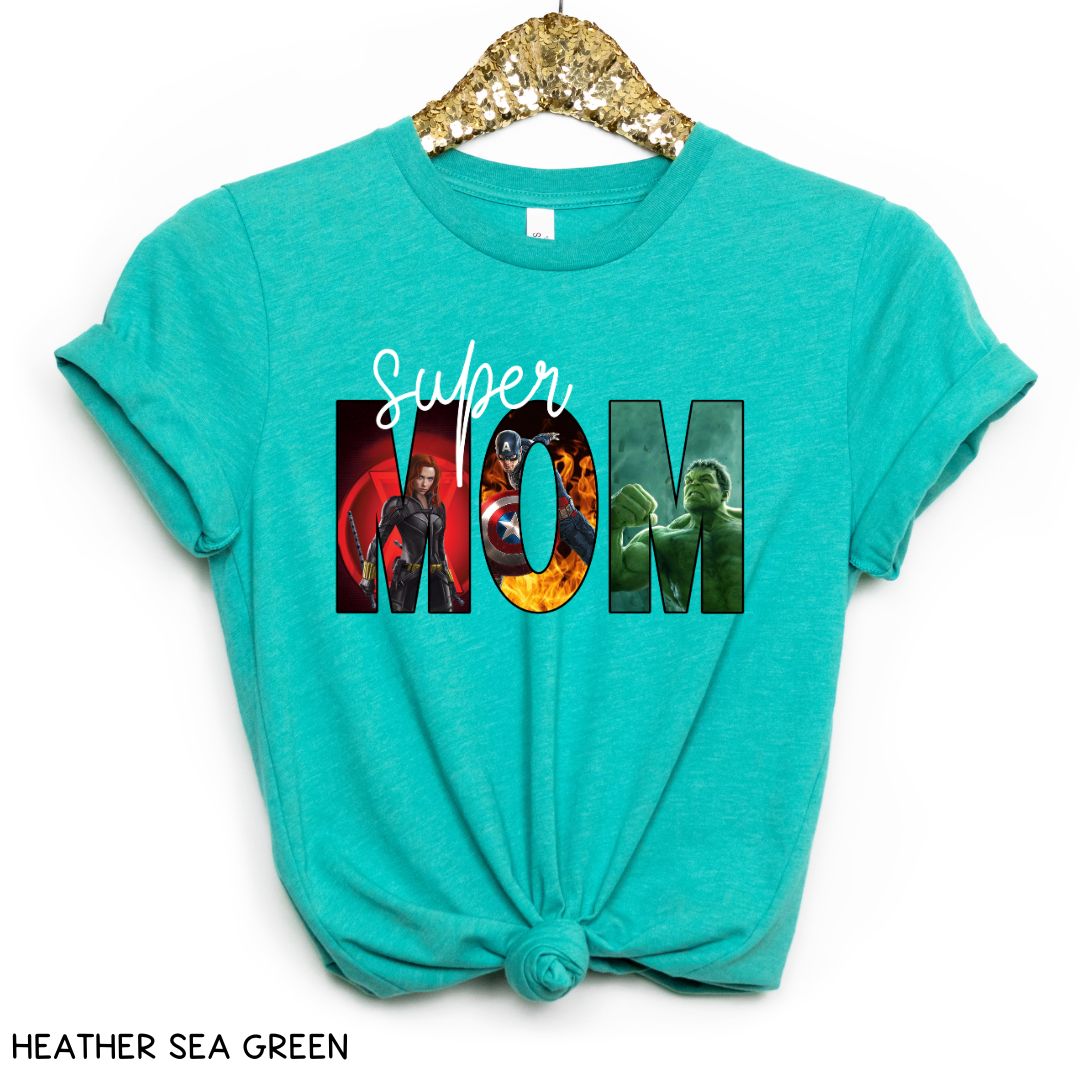 Super Mom - Heroes - Unisex Adult Tee