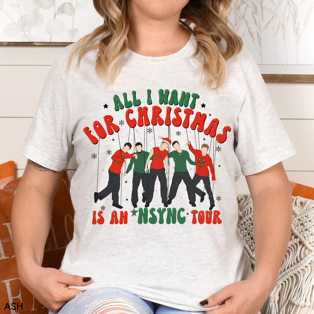 Christmas - NSync Tour - Unisex Adult Tee