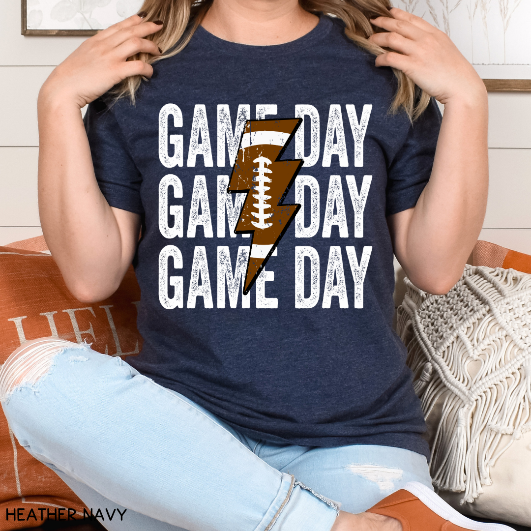 Sports - Adult Tee - Game Day Football