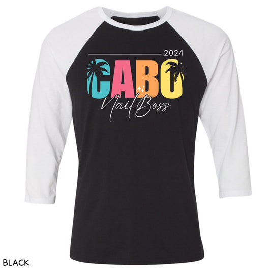 Cabo - Sparkle NailBoss - Unisex Adult Raglan