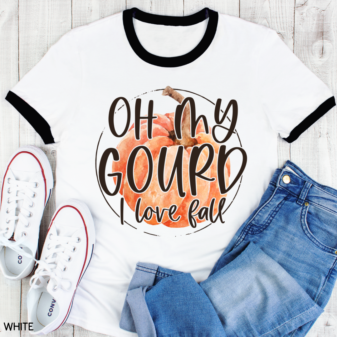 Fall - Adult Tee - Oh My Gourd