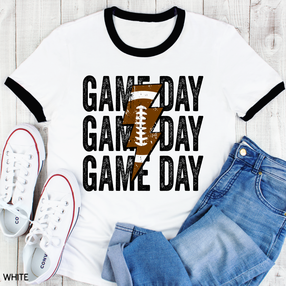 Sports - Adult Tee - Game Day Football