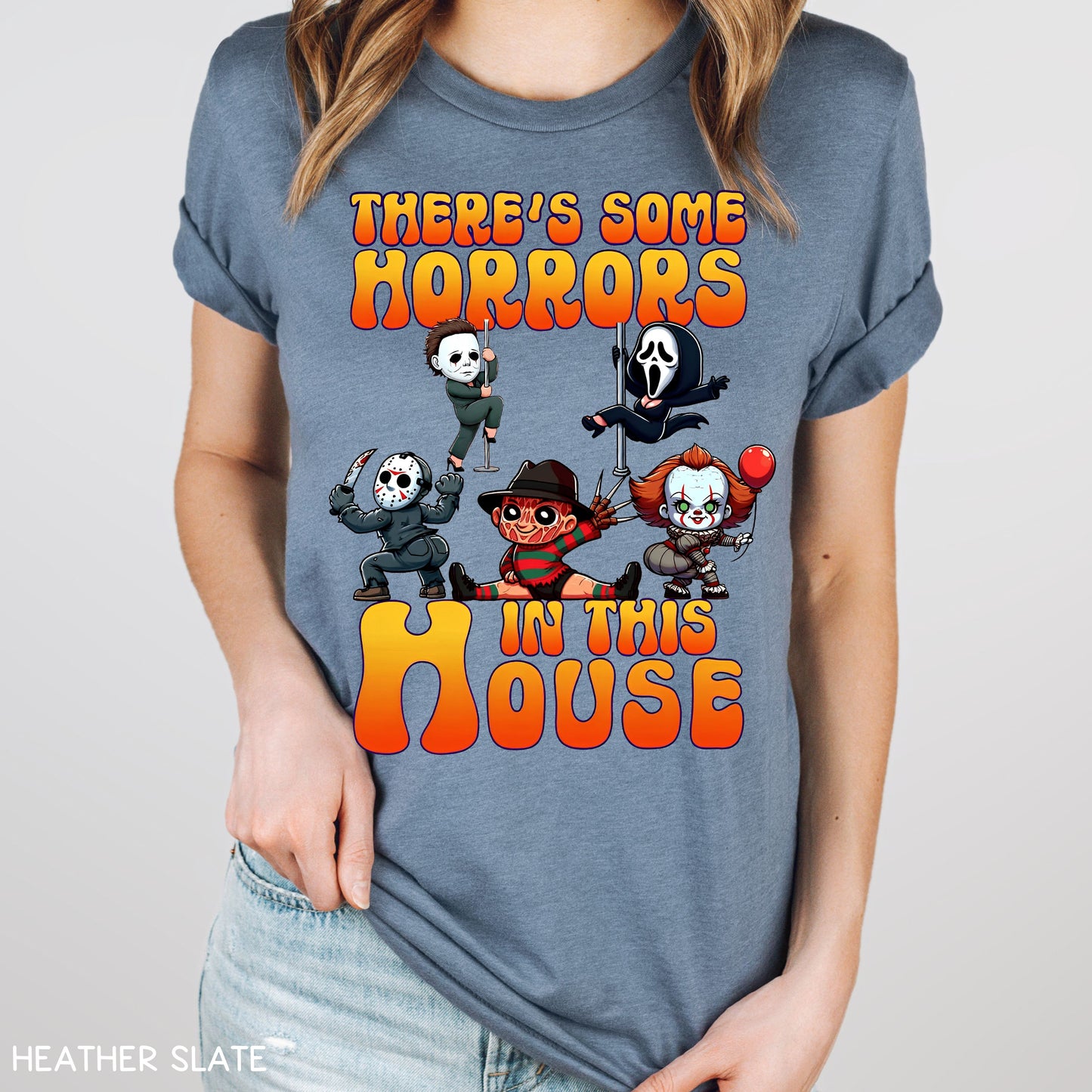 Halloween - There's Some Horrors Villains - Unisex Adult Tee