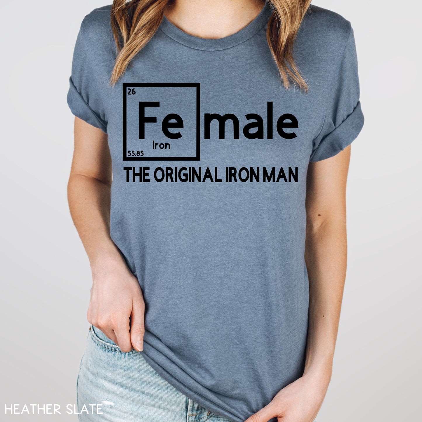 Female the Original Ironman - Unisex Adult Tee