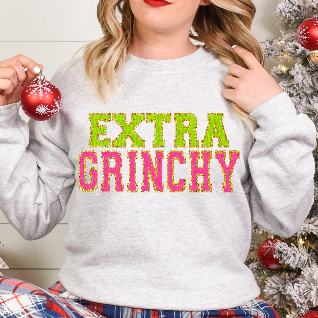 Christmas - Extra Grinchy - Sweatshirt