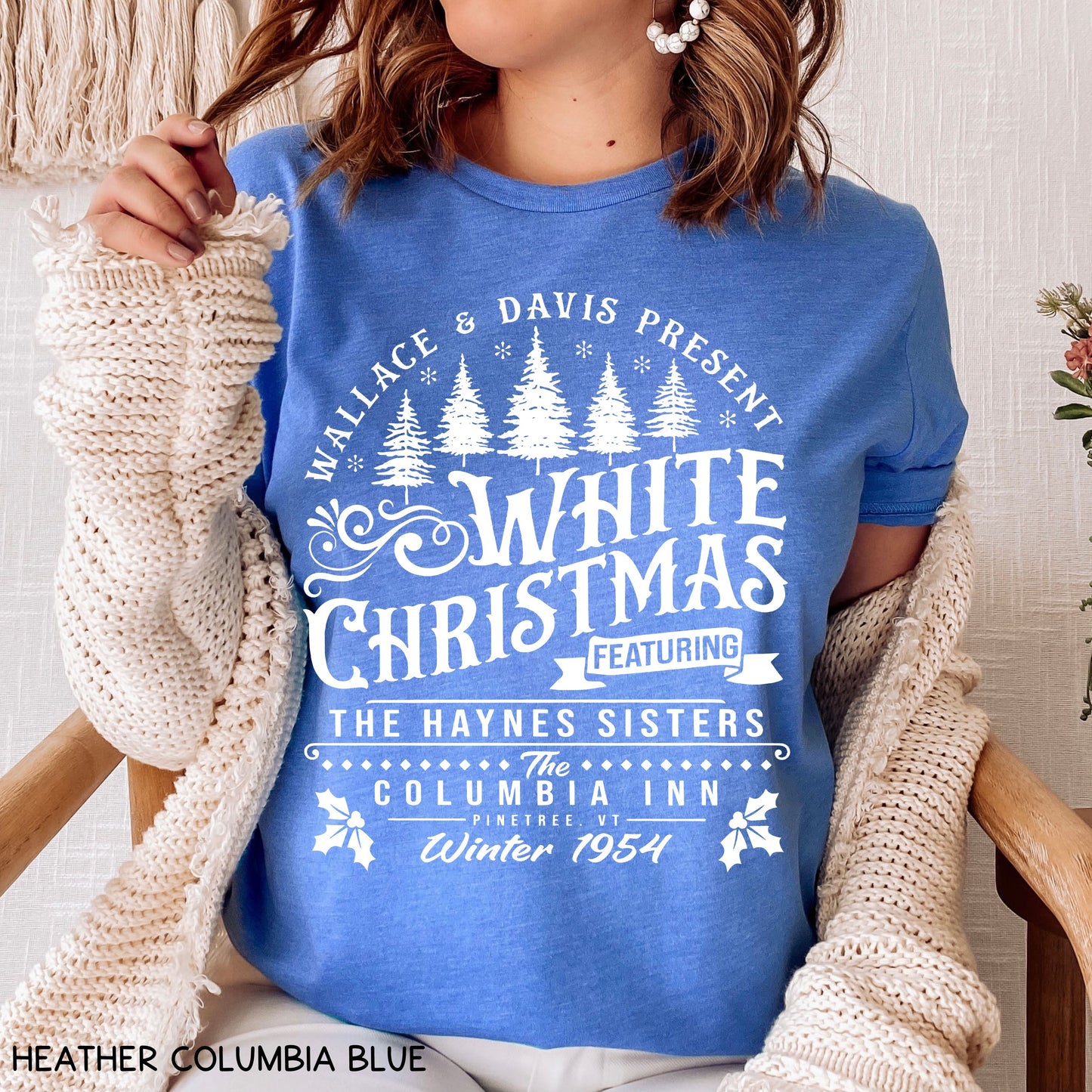 Christmas - Wallace & Davis White Christmas - Unisex Adult Tee