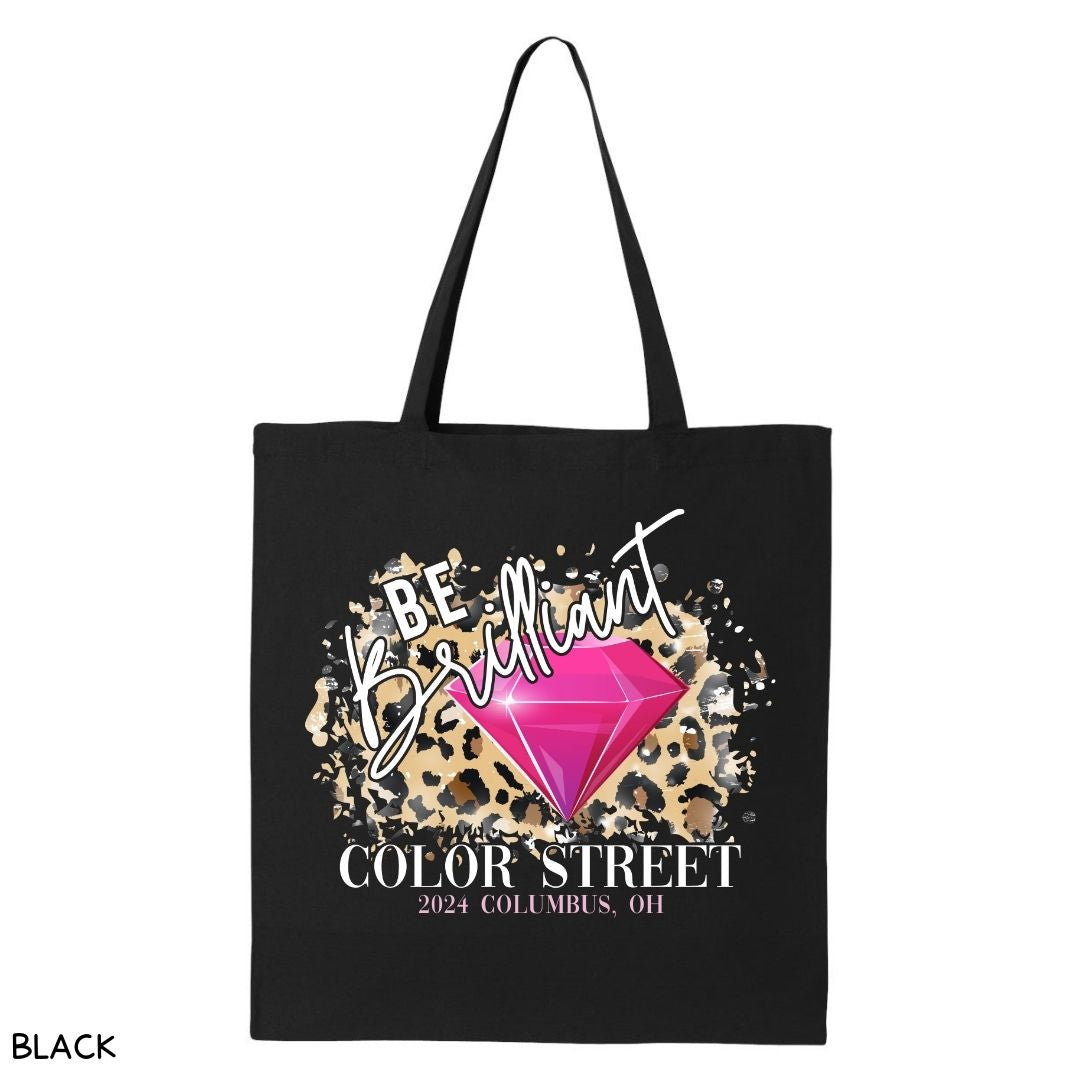 Be Brilliant 1 - Canvas Tote Bag