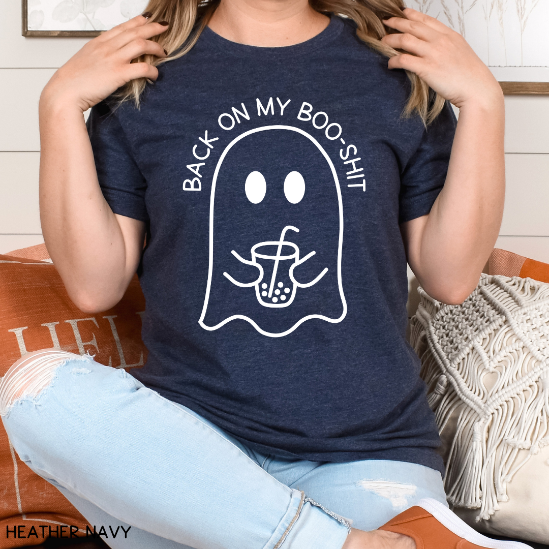 Halloween - Adult Tee - Back on my Boo Shit