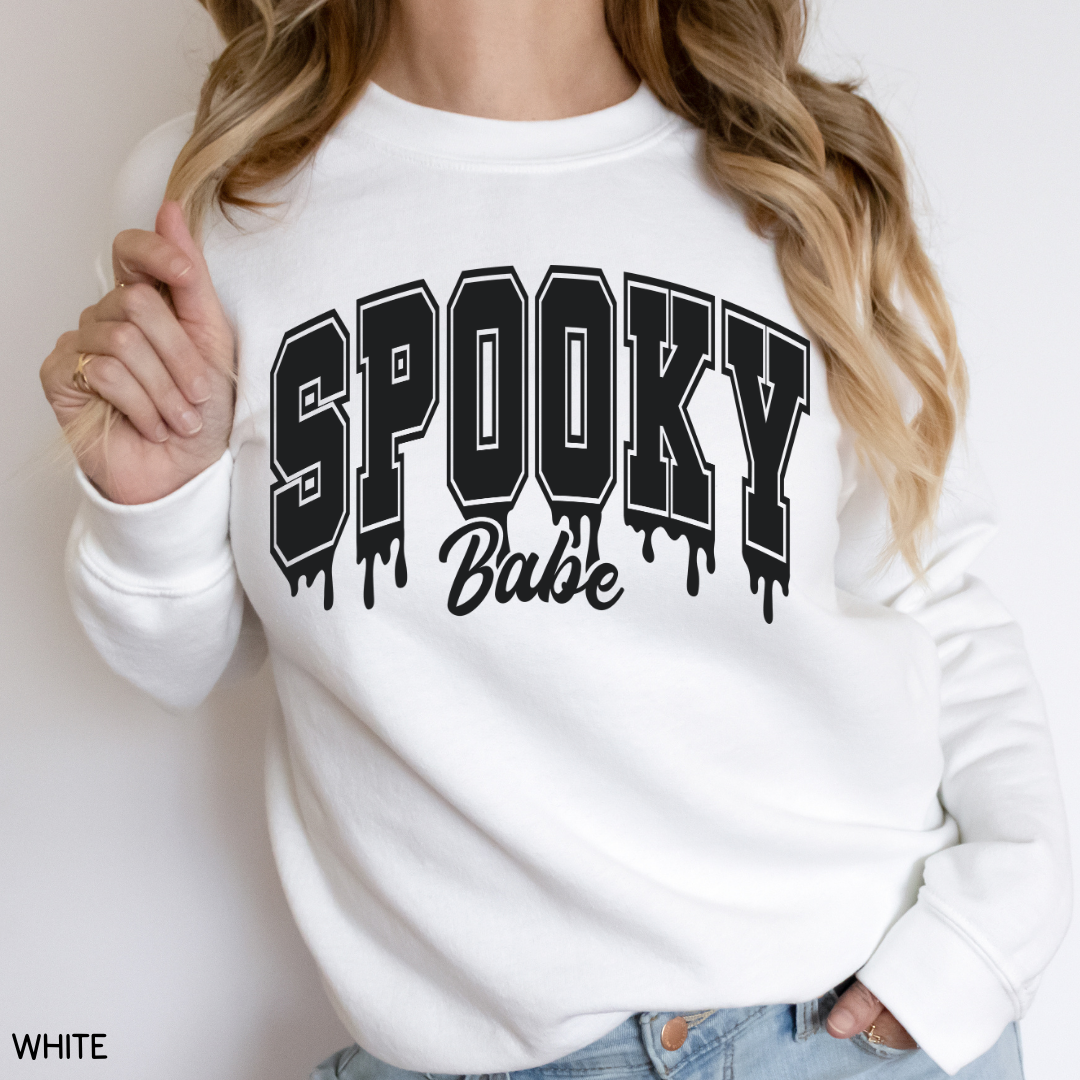 Halloween - Sweatshirt - Spooky Baby (Front & Back)