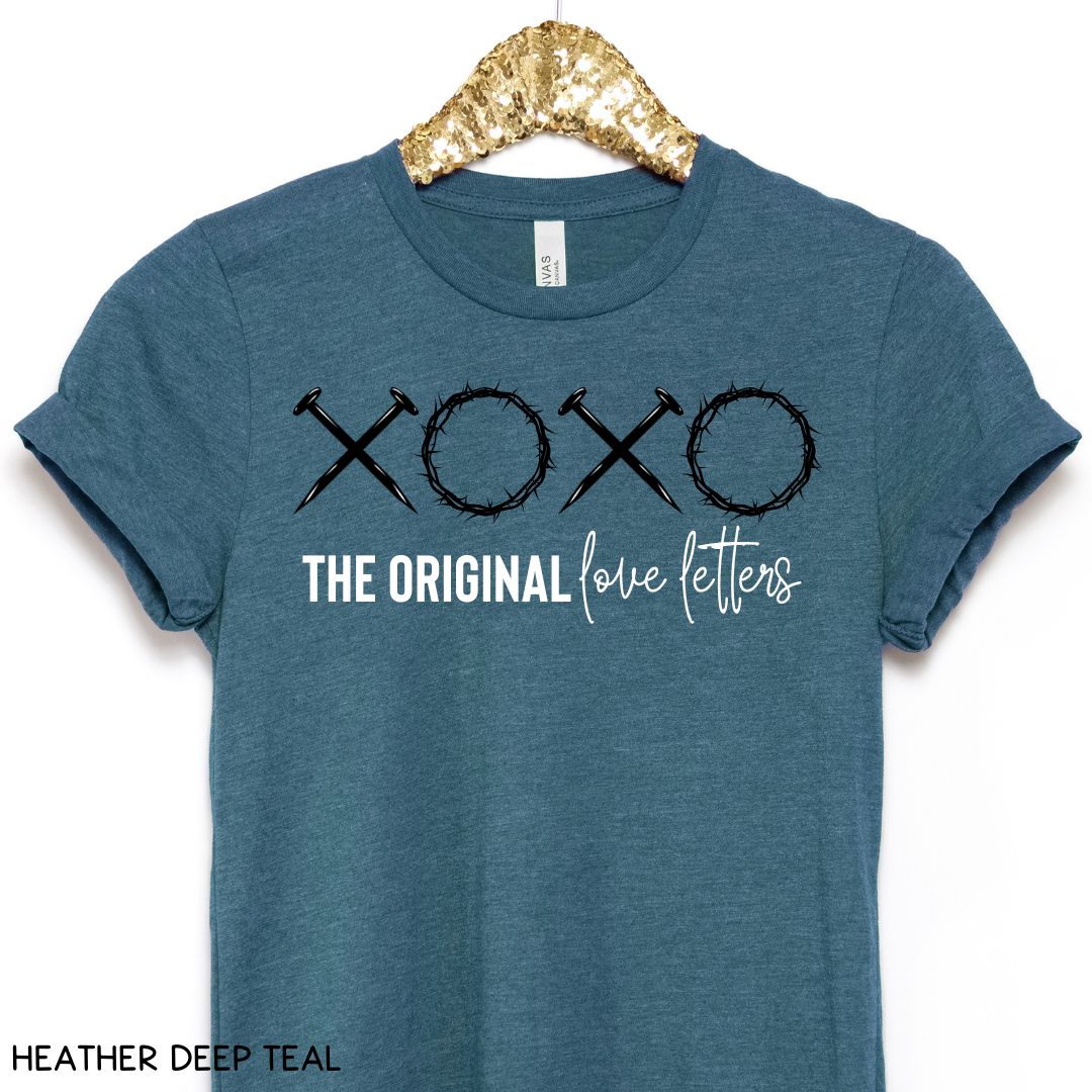 Valentine's - XOXO Love Letters - Unisex Adult Tee