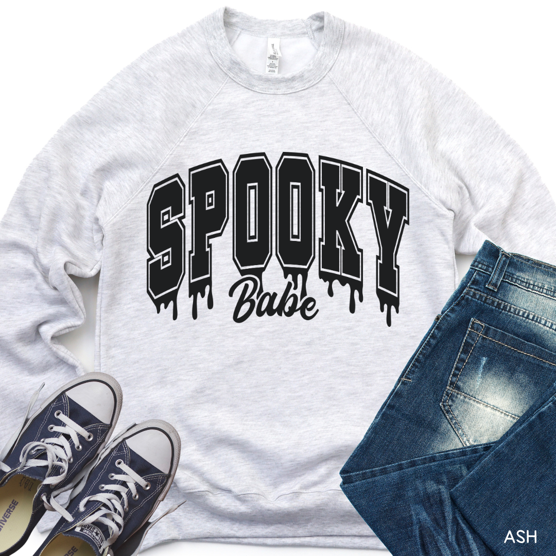 Halloween - Sweatshirt - Spooky Baby (Front & Back)