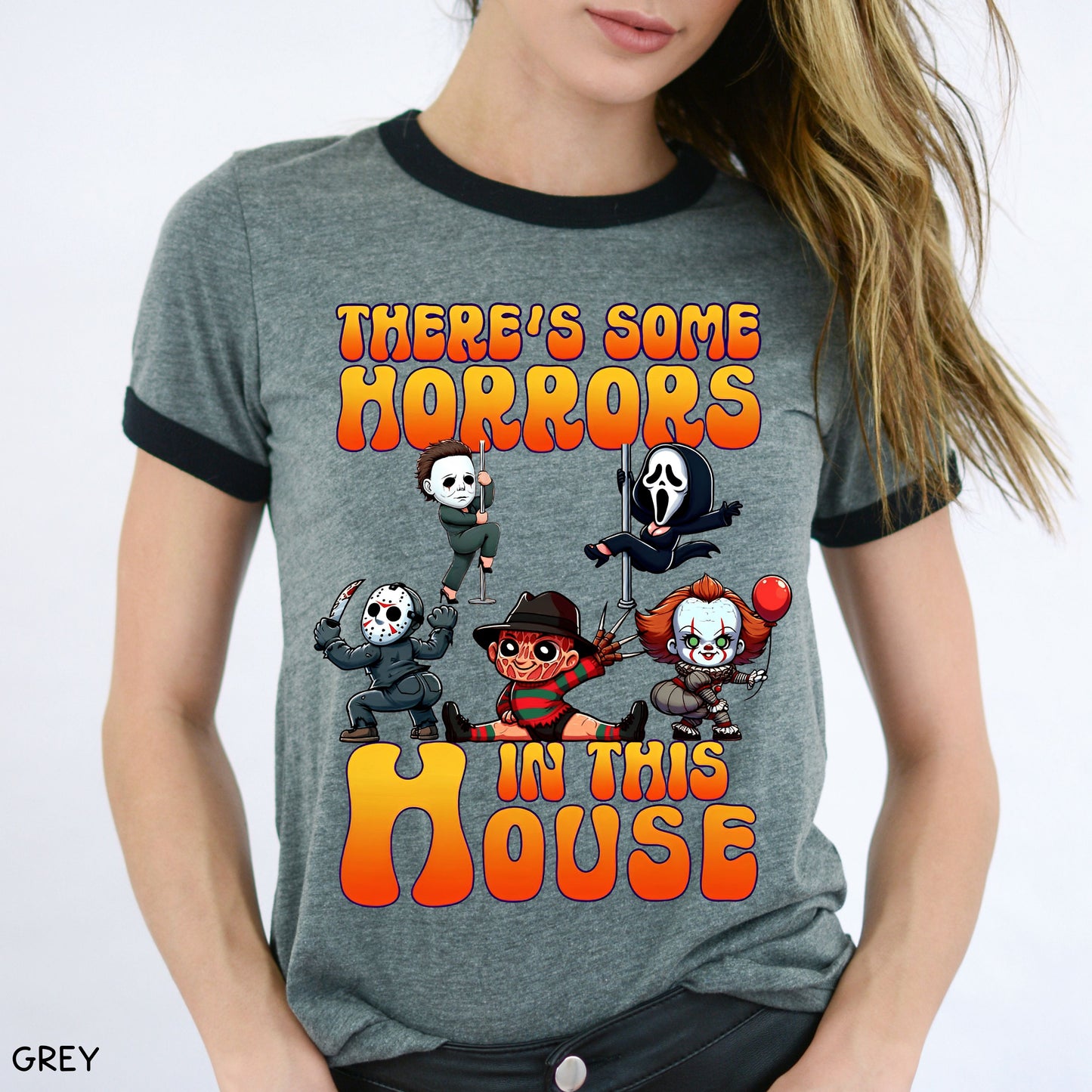 Halloween - There's Some Horrors Villains - Unisex Adult Tee