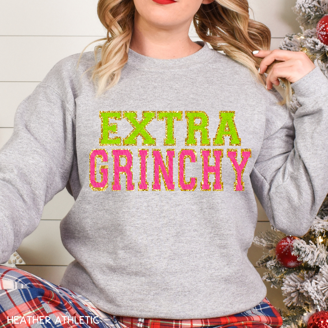 Christmas - Extra Grinchy - Sweatshirt