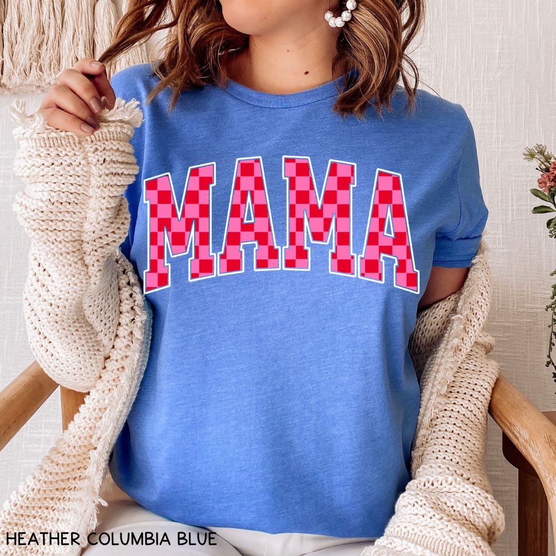 MAMA Checkers - Unisex Adult Tee