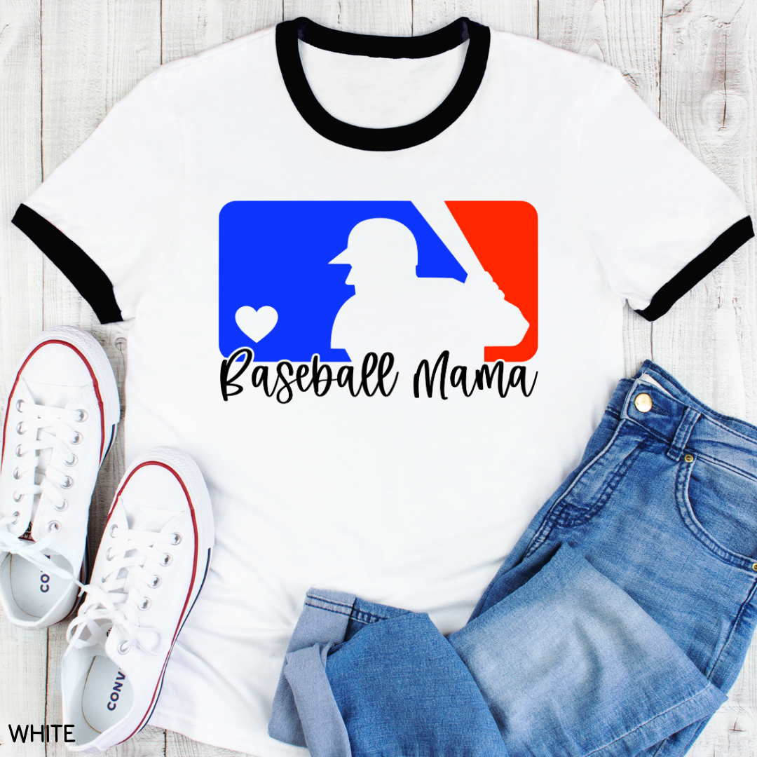 Sports - Adult Tee - Baseball Mama