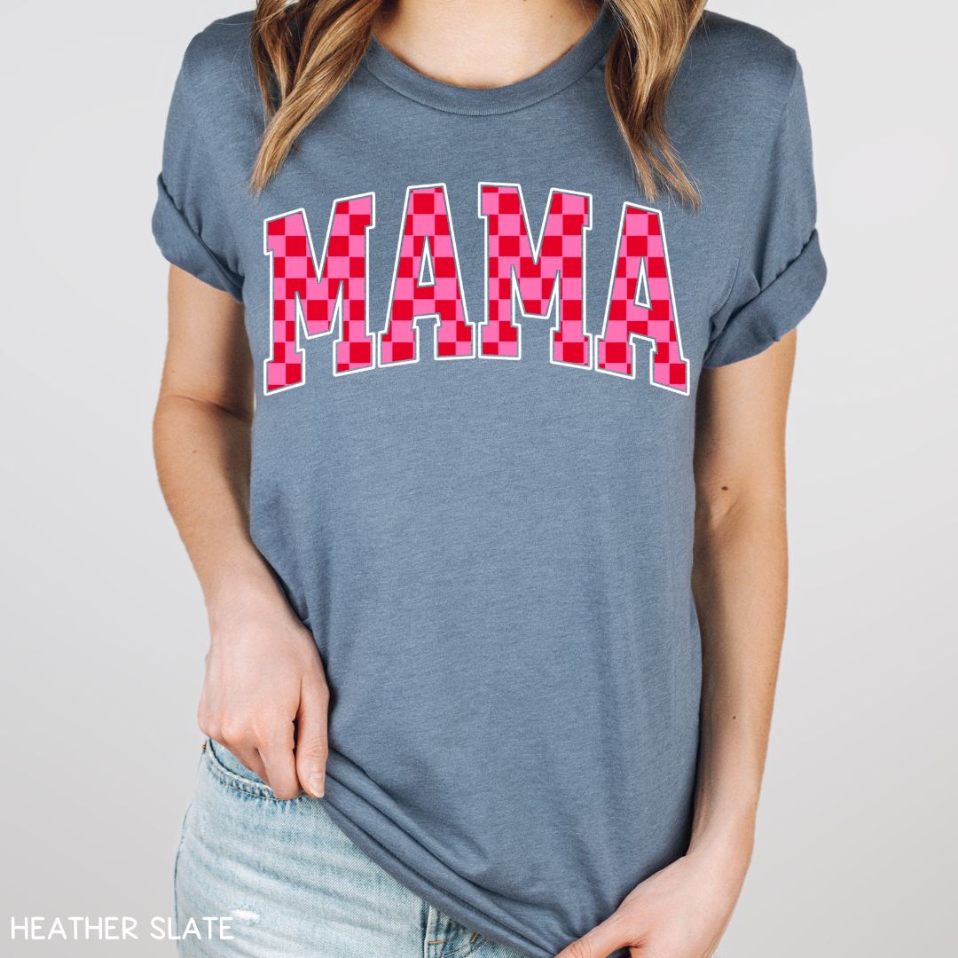 MAMA Checkers - Unisex Adult Tee