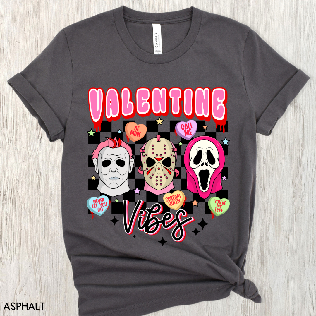 Valentines - Villain Valentines Vibes - Unisex Adult Tee