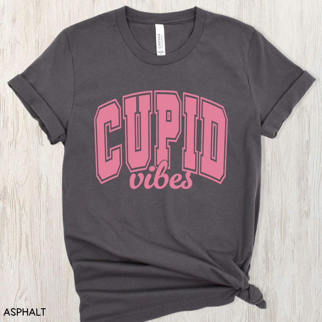 Valentines - Cupid Vibes - Unisex Adult Tee