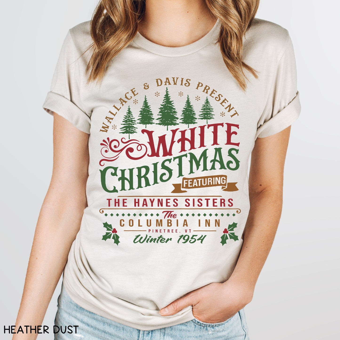 Christmas - Wallace & Davis White Christmas - Unisex Adult Tee