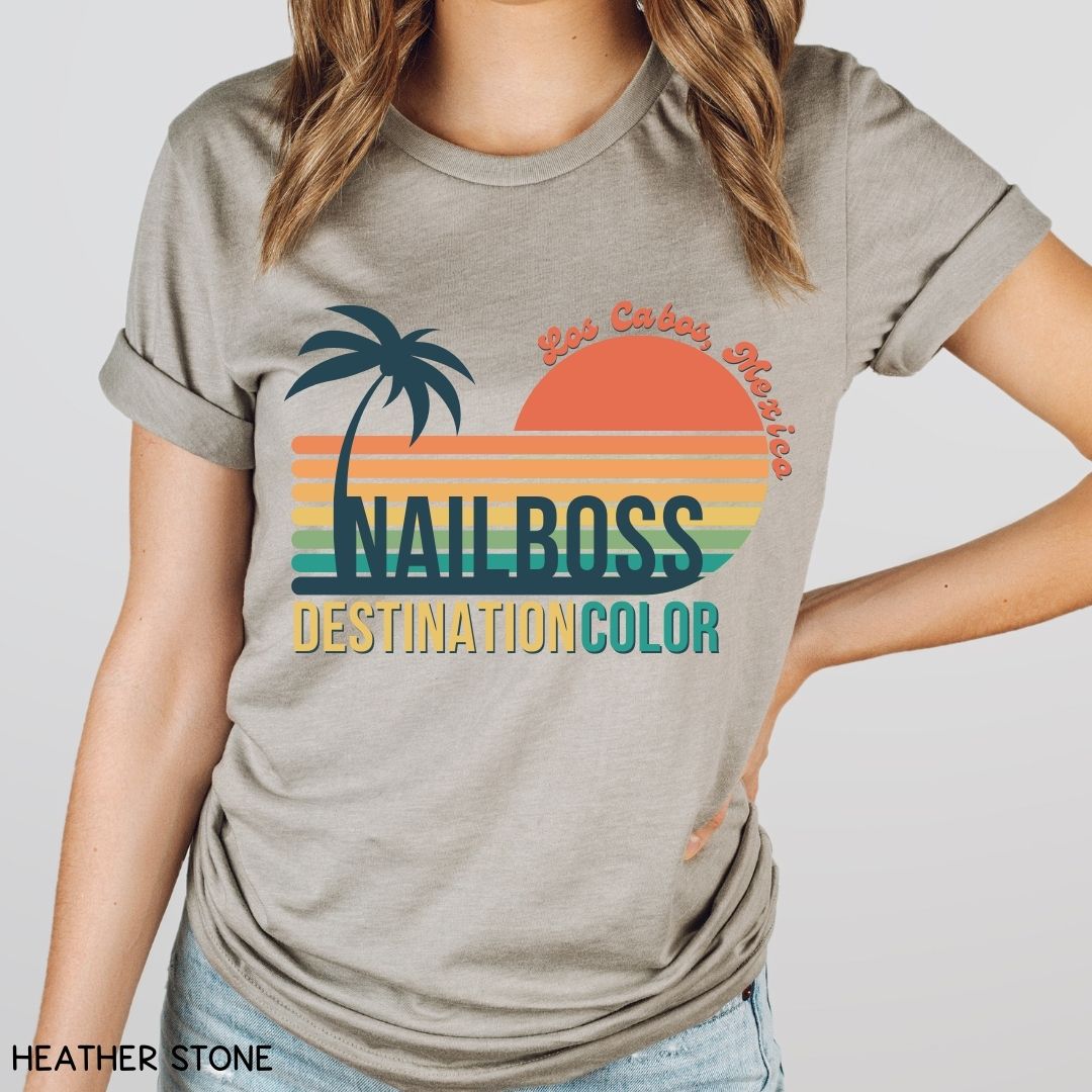 Cabo - Nailboss Sun - Unisex Adult Tee