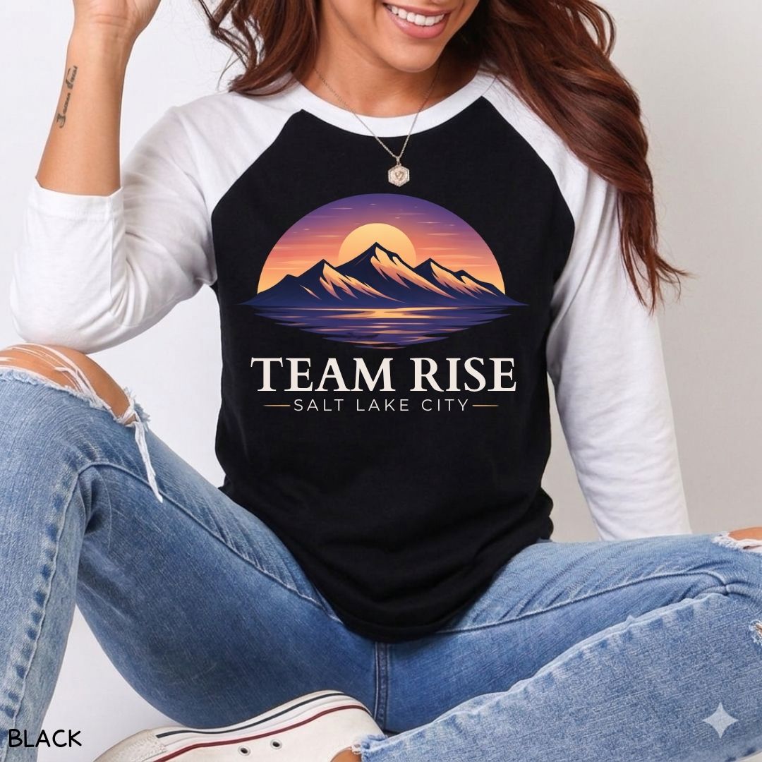 Team Rise - Kleo Unite - Unisex Adult Raglan