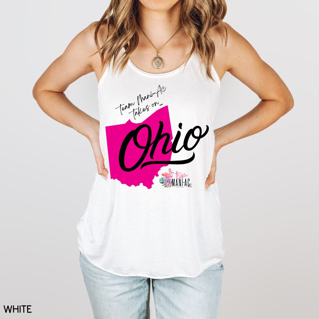 Team Mani-ac United - Women's Flowy Tank