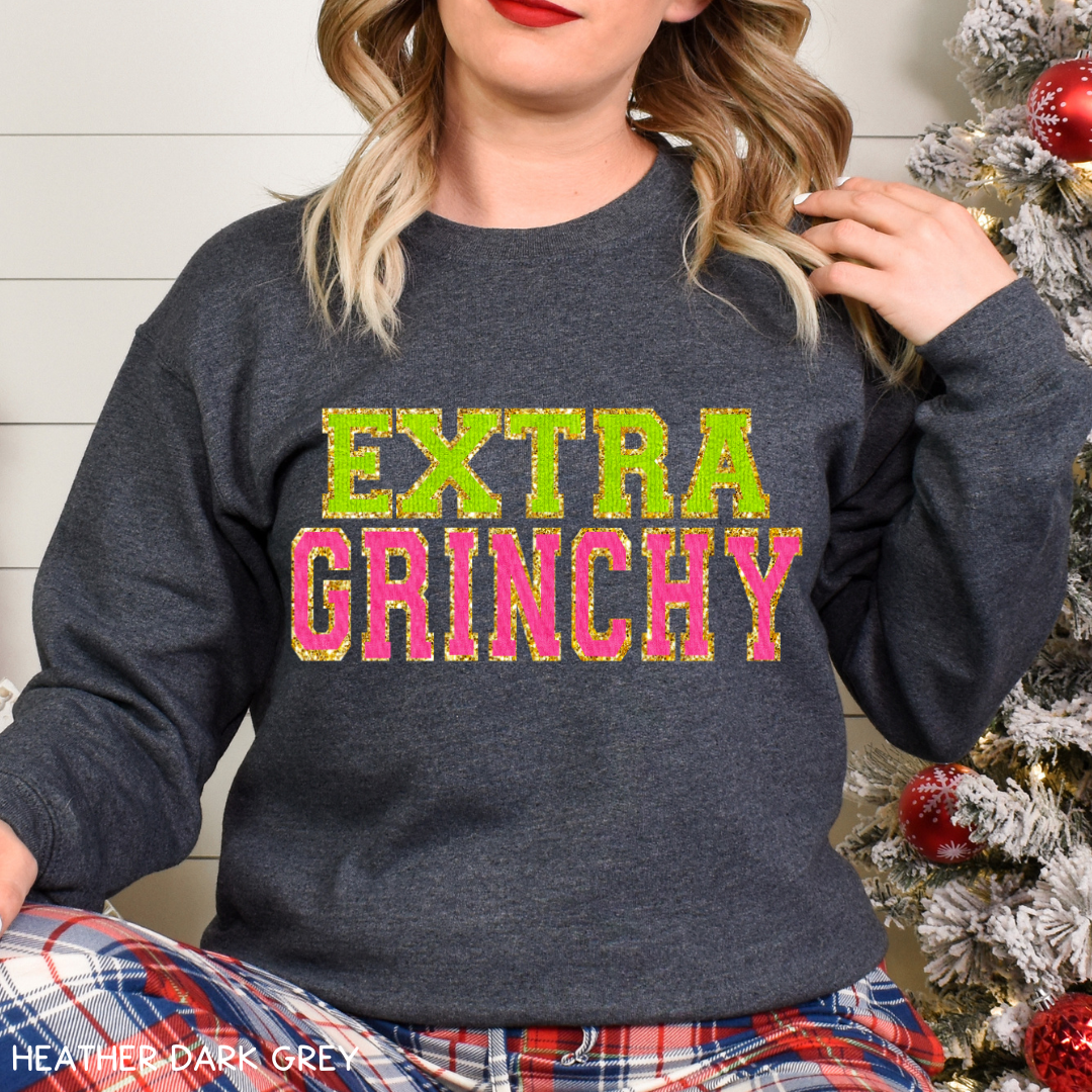 Christmas - Extra Grinchy - Sweatshirt