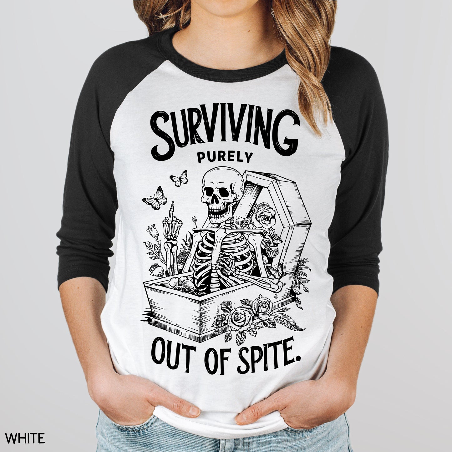 Surviving Purely Out Of Spite - Unisex Adult Tee