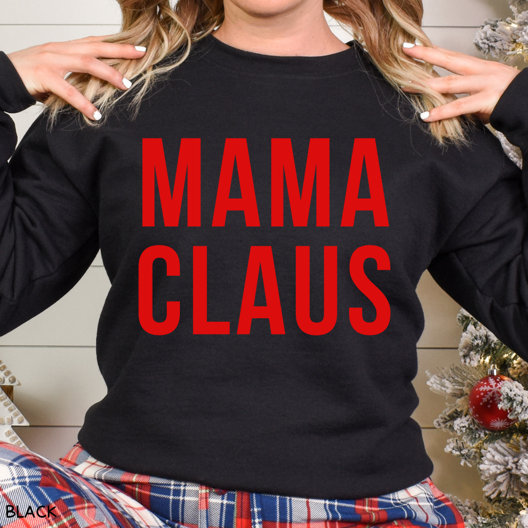 Christmas - Mama Claus - Adult Sweatshirt