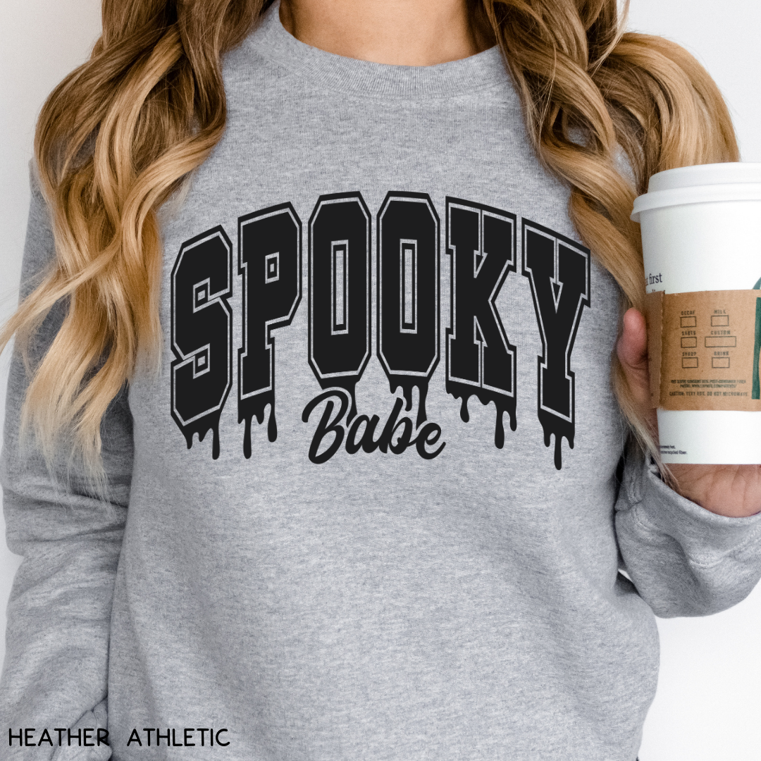 Halloween - Sweatshirt - Spooky Baby (Front & Back)