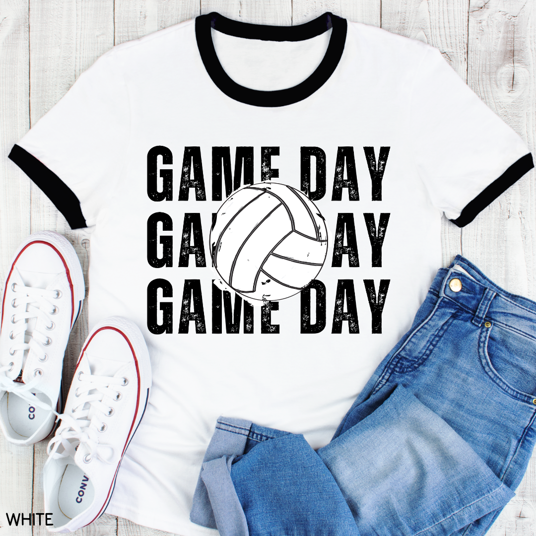 Sports - Adult Tee - Volleyball Game Day