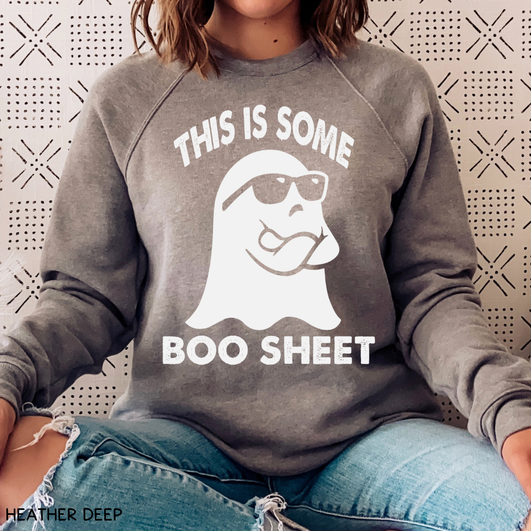 Halloween - Sweatshirt - This is Some Boo Sheet