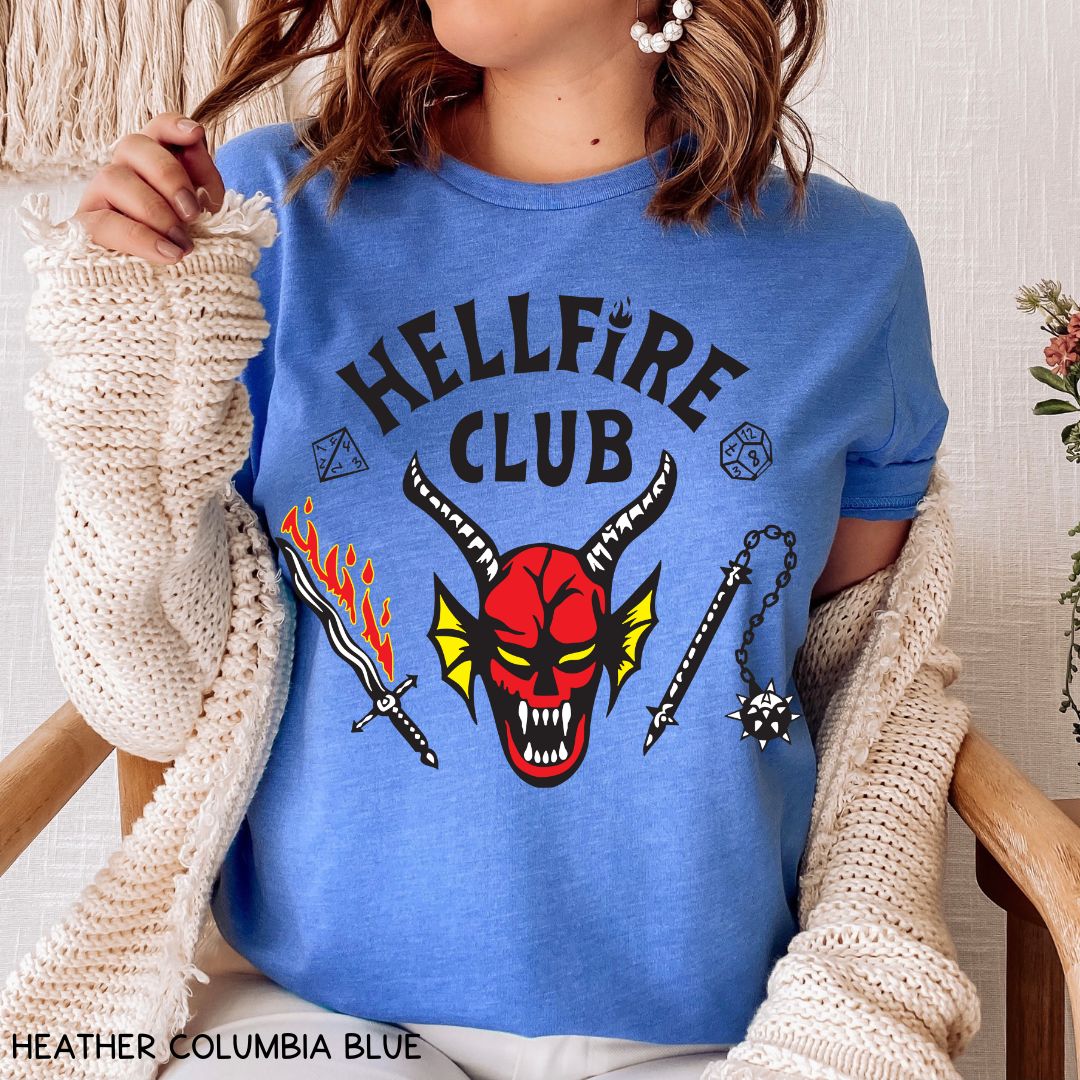 Stranger Things - Hellfire Club - Unisex Adult Tee