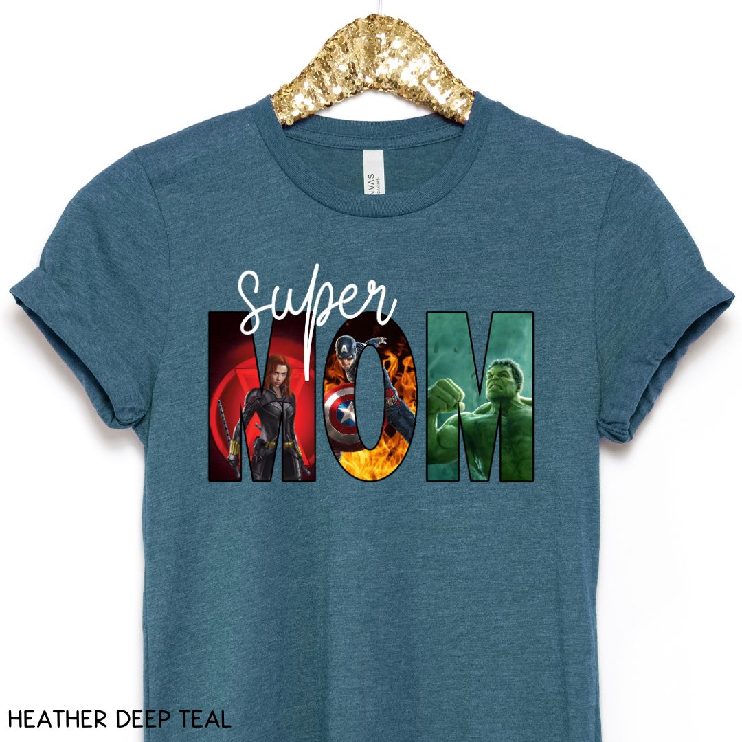 Super Mom - Heroes - Unisex Adult Tee