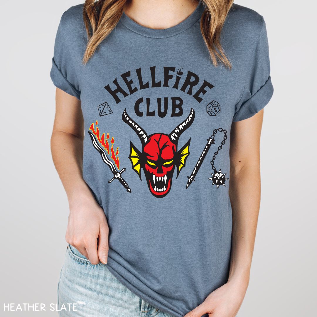 Stranger Things - Hellfire Club - Unisex Adult Tee