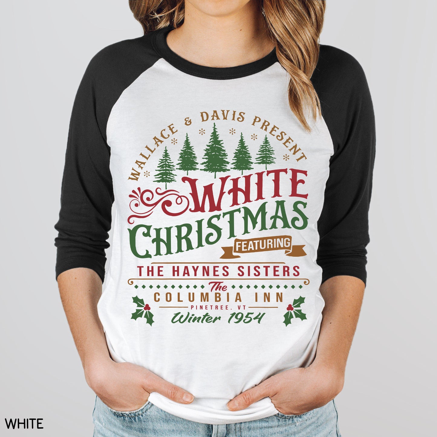 Christmas - Wallace & Davis White Christmas - Unisex Adult Tee