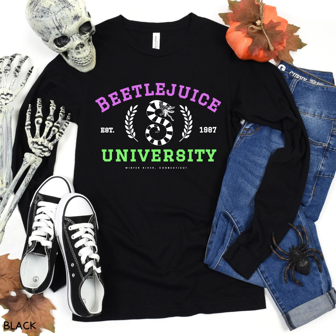 Halloween - Beetlejuice University - Unisex Apparel