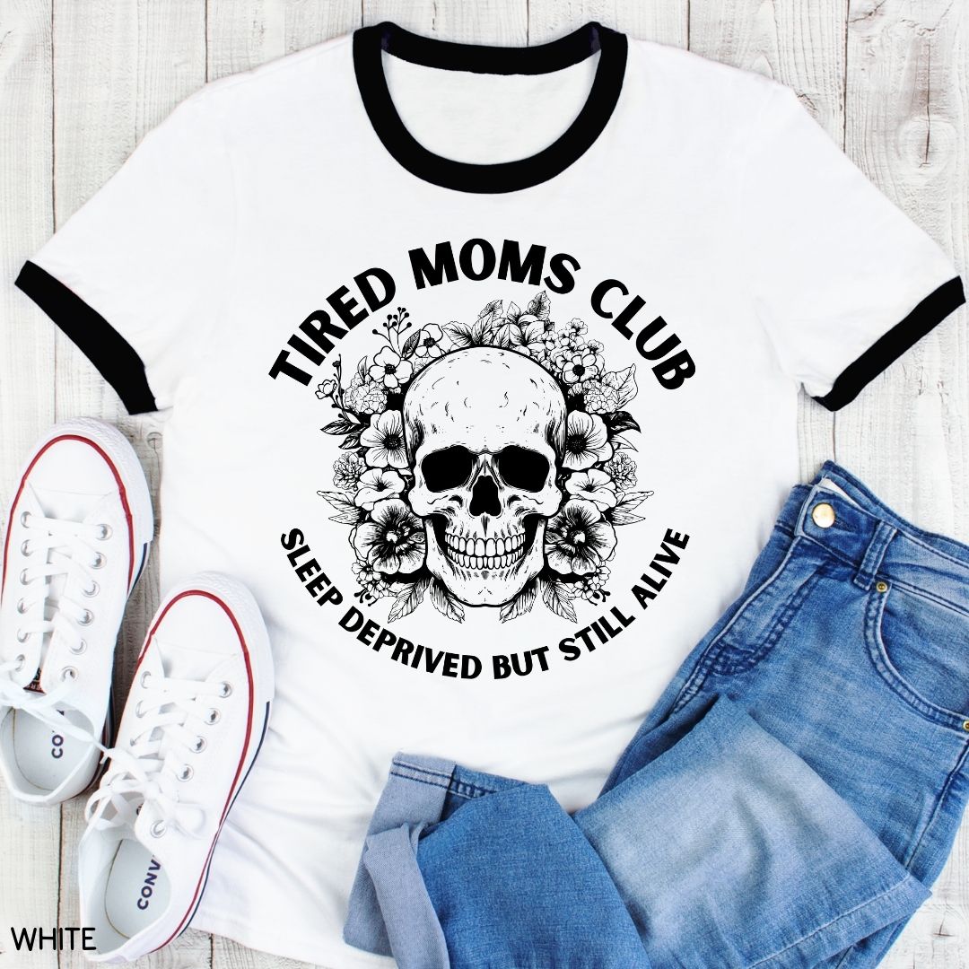 Tired Moms Club - Unisex Adult Tee