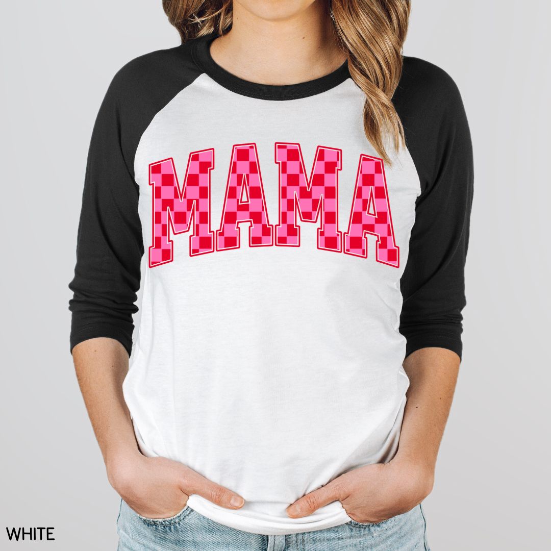 MAMA Checkers - Unisex Adult Tee