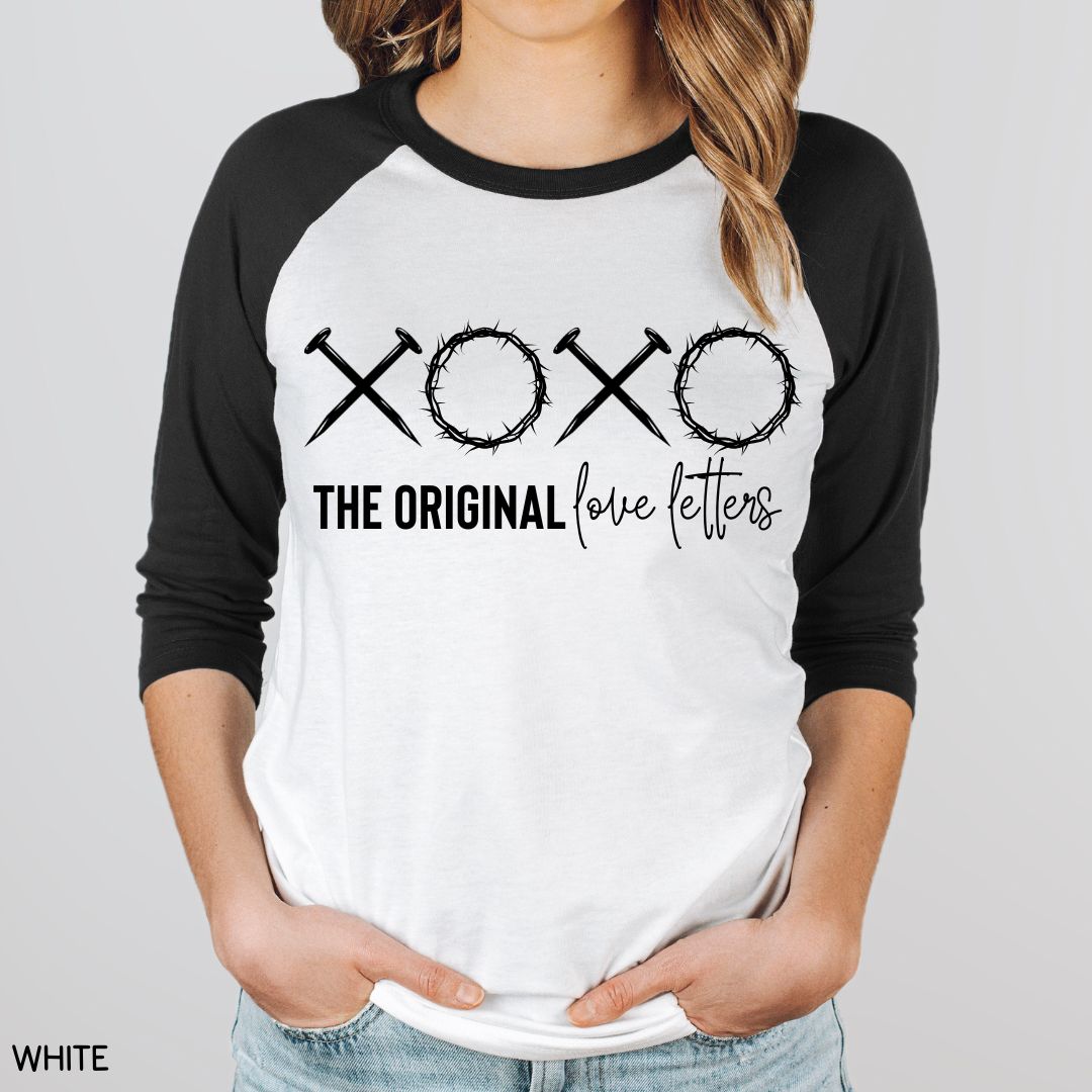 Valentine's - XOXO Love Letters - Unisex Adult Tee