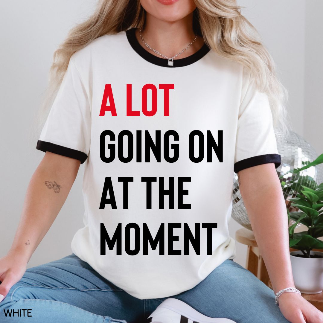 Swiftie - A Lot Going On At The Moment - Unisex Adult Tee