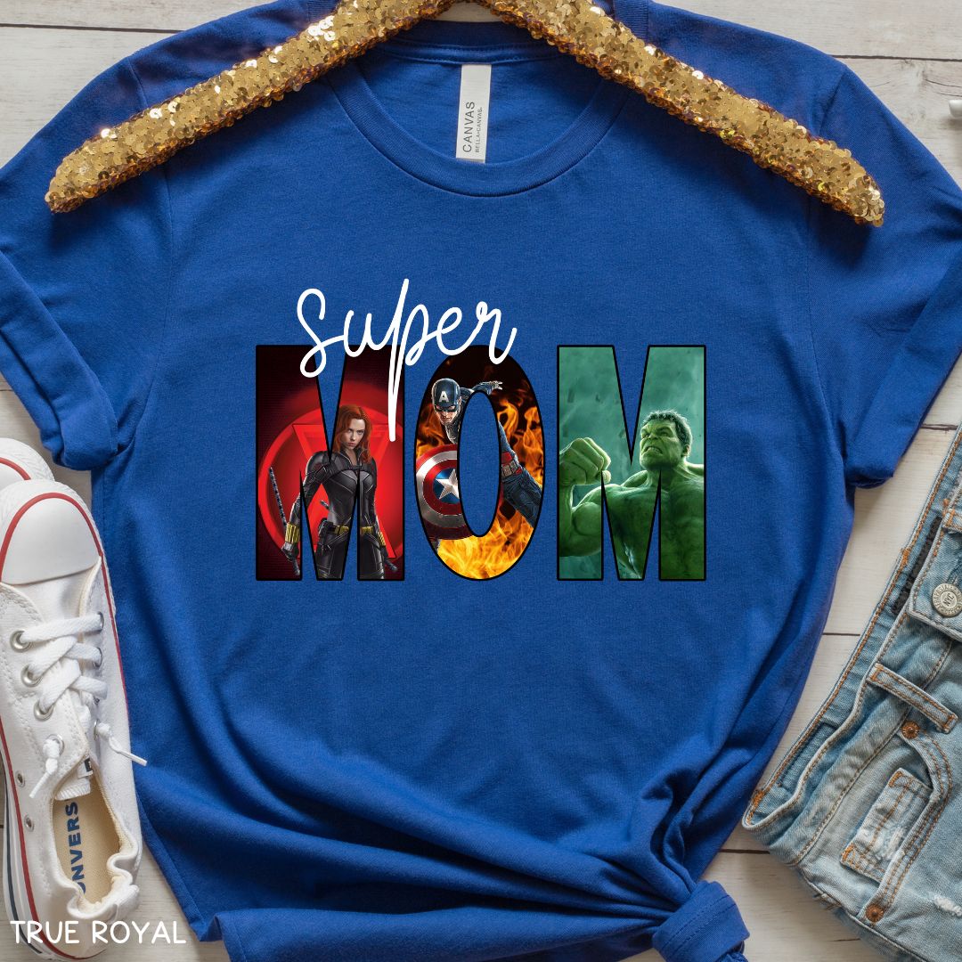 Super Mom - Heroes - Unisex Adult Tee