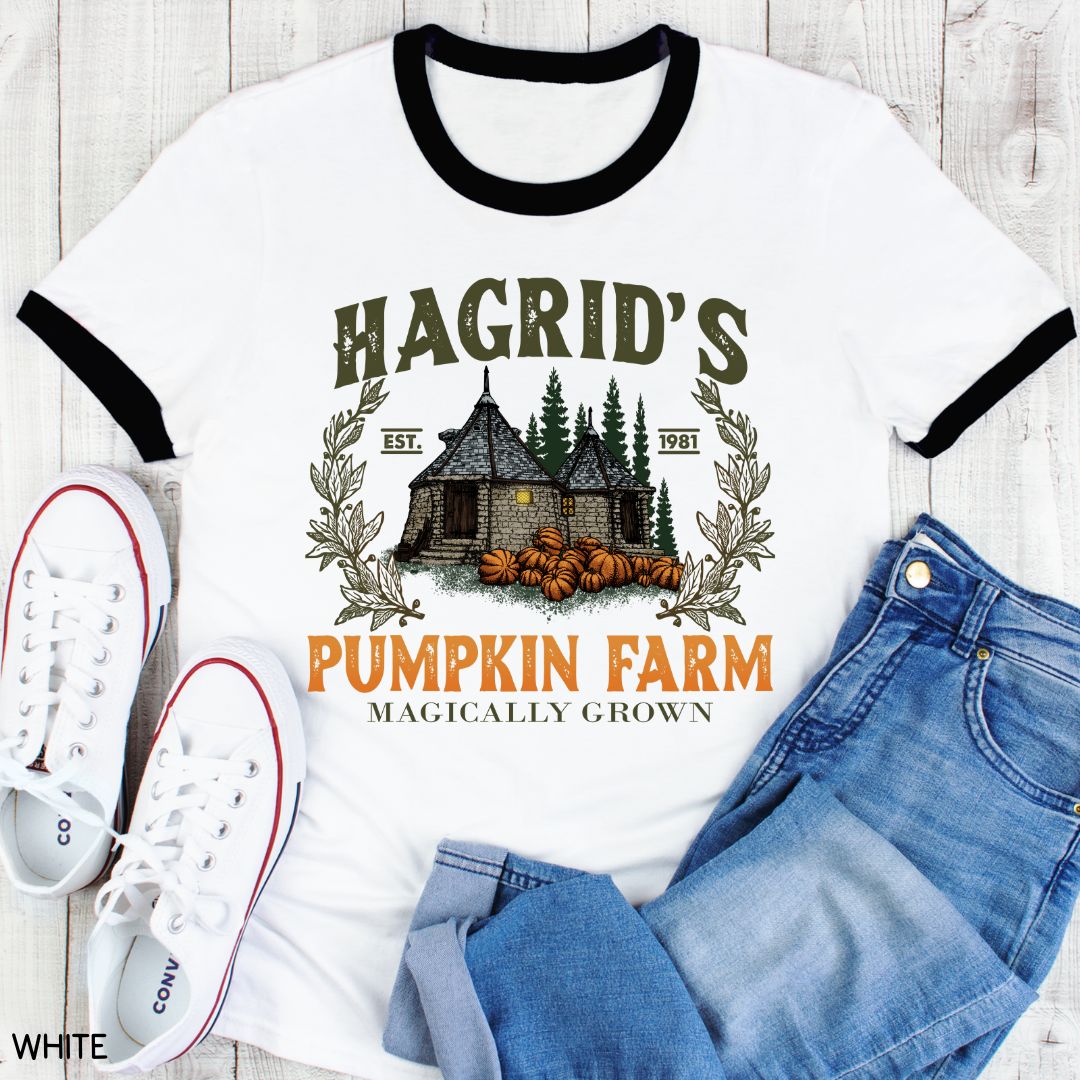 Fall - Hagrid's Pumpkin Farm - Unisex Adult Tee